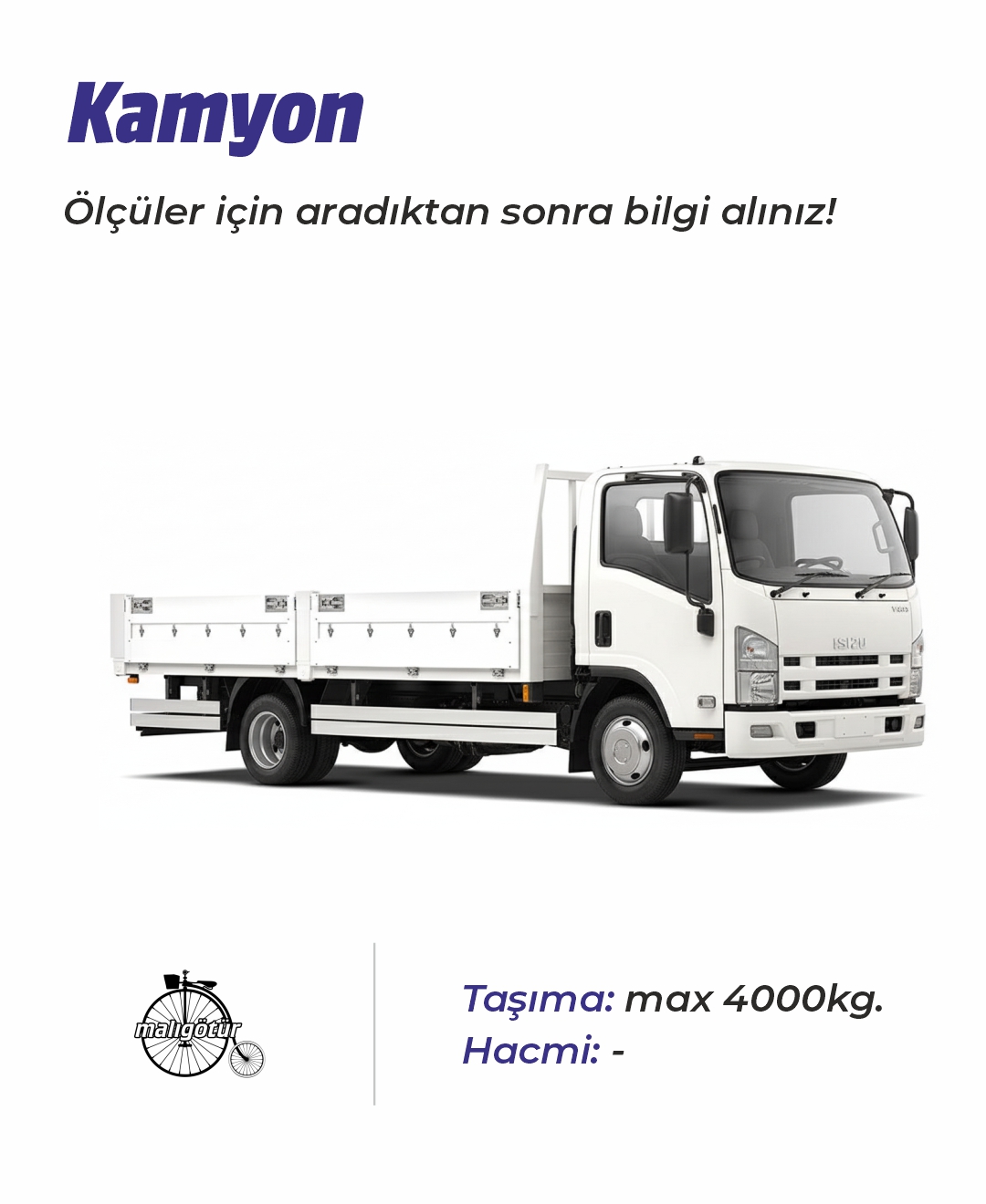 Büyük Açık Kamyonet